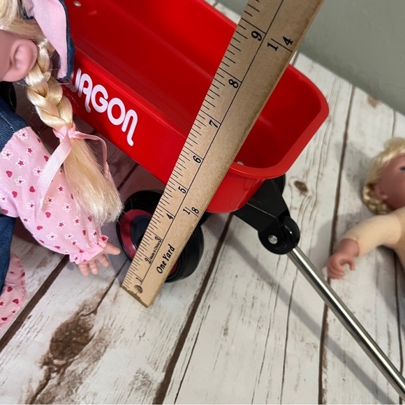 Doll and toy doll wagon - Picture 6 of 8